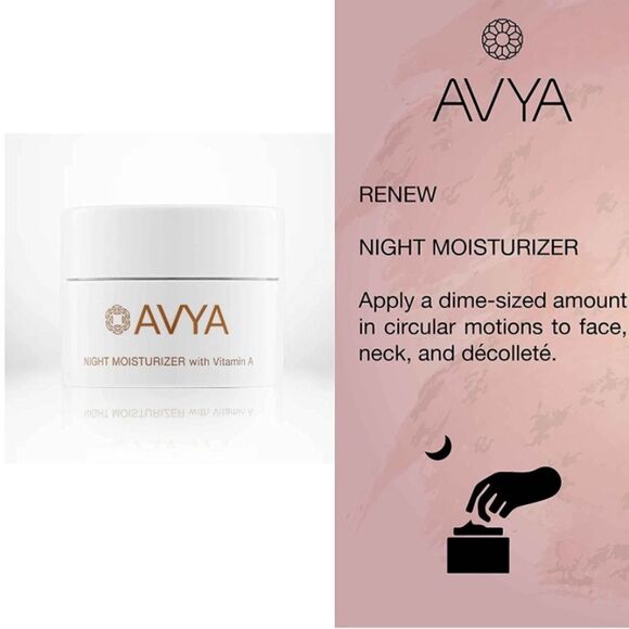 NWT AVYA Skincare Night Moisturizer - Picture 1 of 4